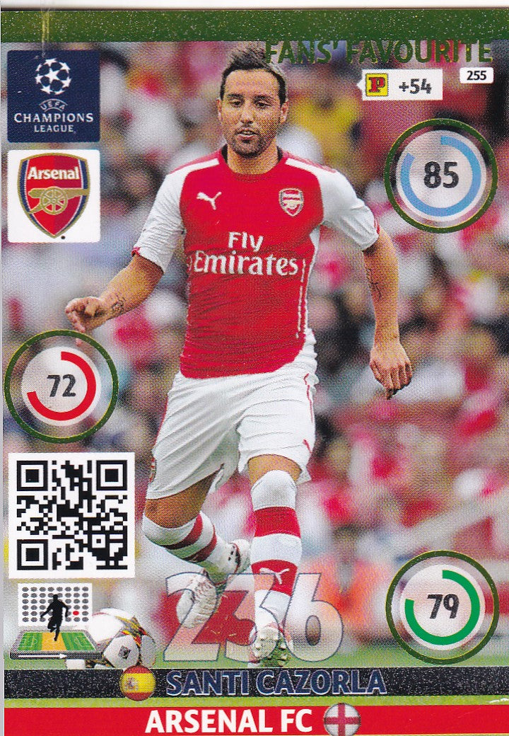 255. SANTI CAZORLA - ARSENAL - FANS FAVOURITE