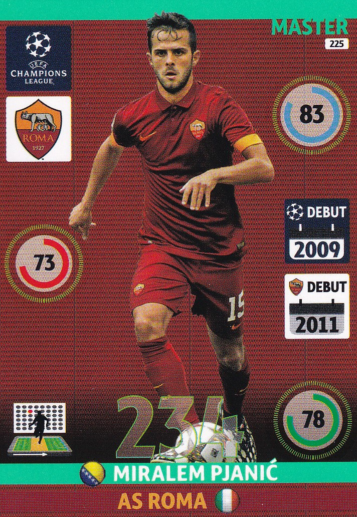 225. MIRALEM PJANIC - AS ROMA - MASTER