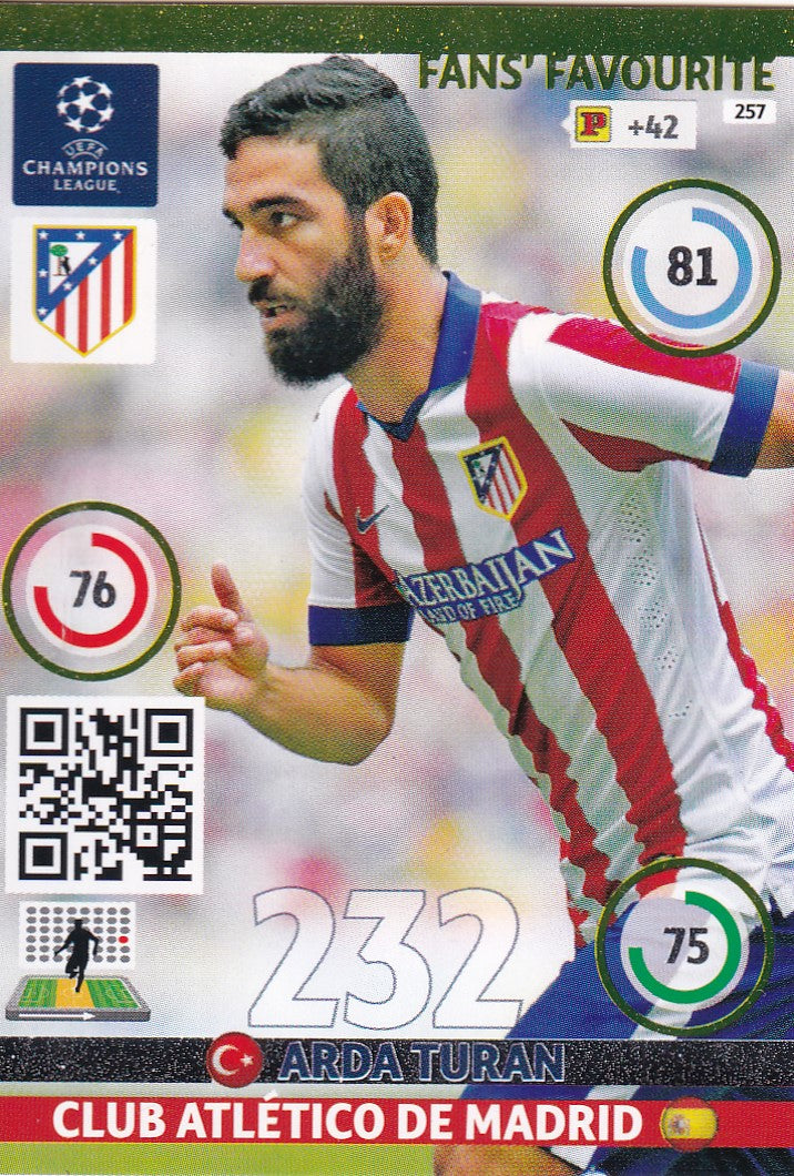 257. ARDA TURAN - ATLETICO MADRID - FANS FAVOURITE