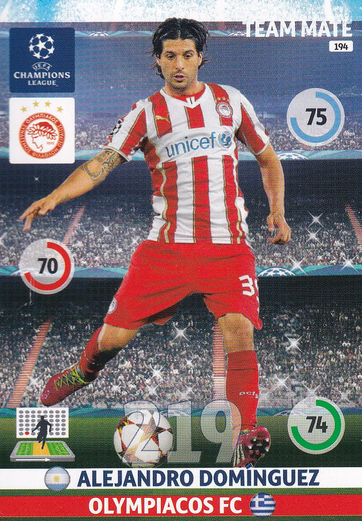 194. ALEJANDRO DOMINGUEZ - OLYMPIAKOS