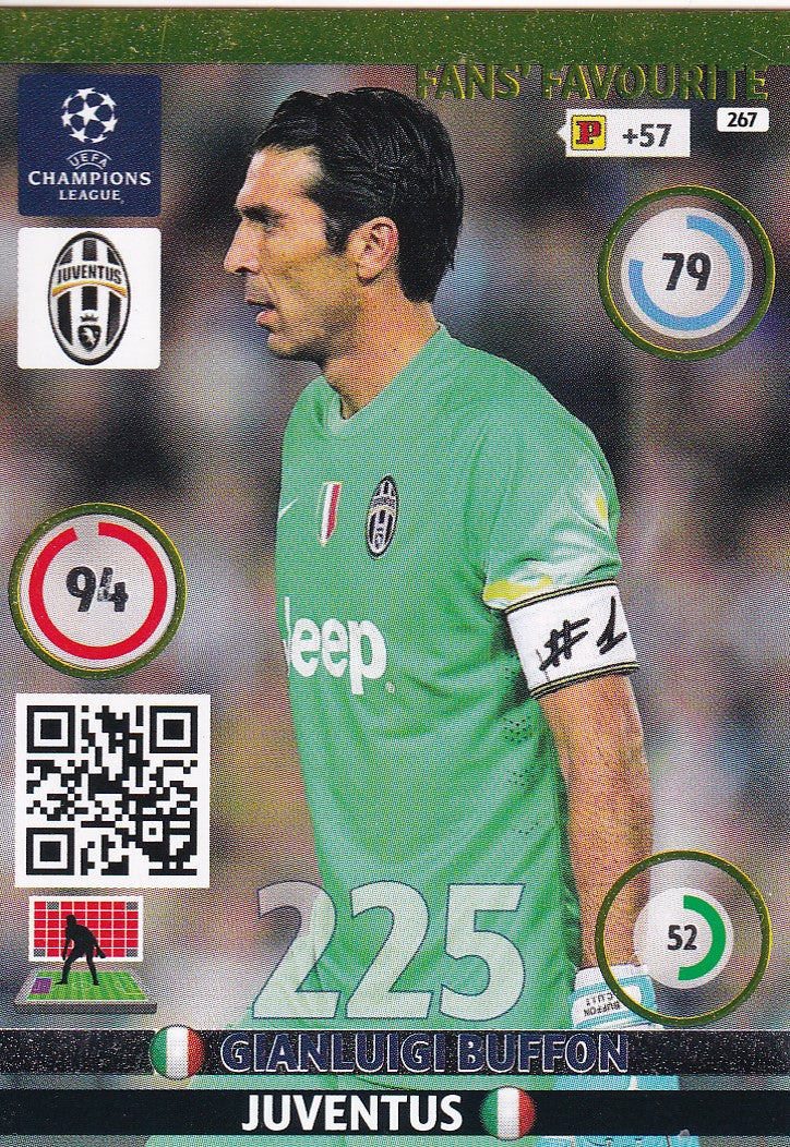 267. GIANLUIGI BUFFON - JUVENTUS - FANS FAVOURITE