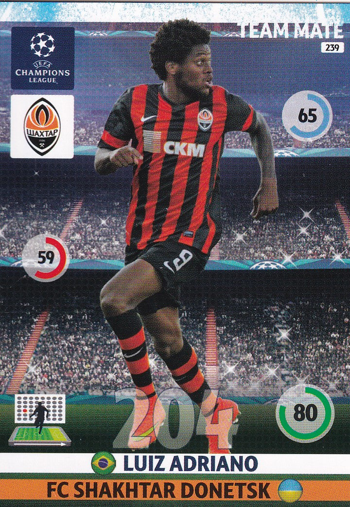 239. LUIZ ADRIANO - SHAKTAR DONETSK
