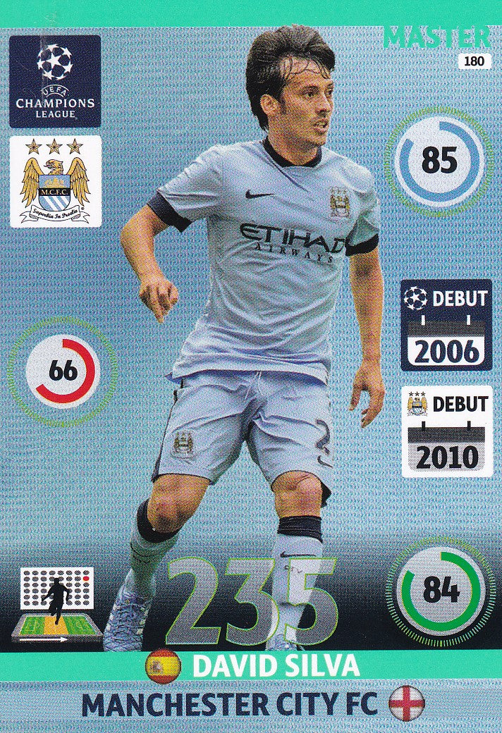 180. DAVID SILVA - MANCHESTER CITY - MASTER