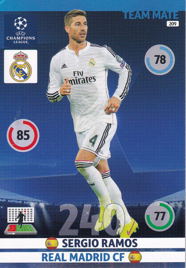 209. SERGIO RAMOS - REAL MADRID
