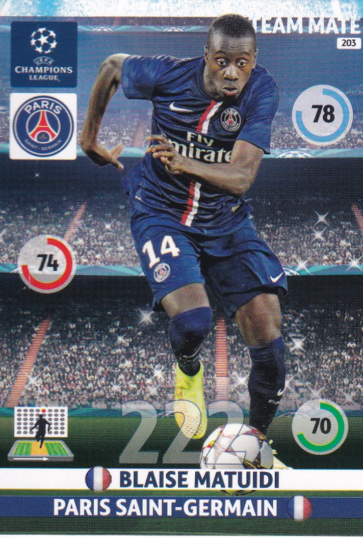 203. BLAISE MATUIDI - PARIS SAINT-GERMAIN