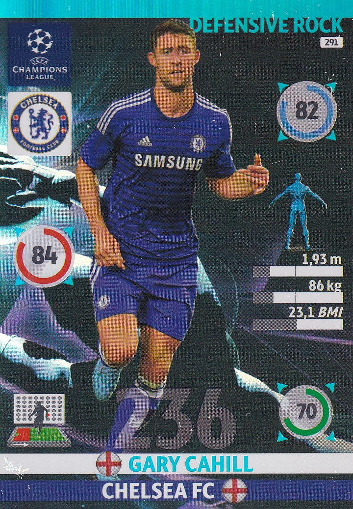 291. GARY CAHILL - CHELSEA - DEFENSIVE ROCK