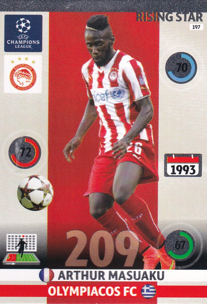197. ARTHUR MASUAKU - OLYMPIAKOS - RISING STAR