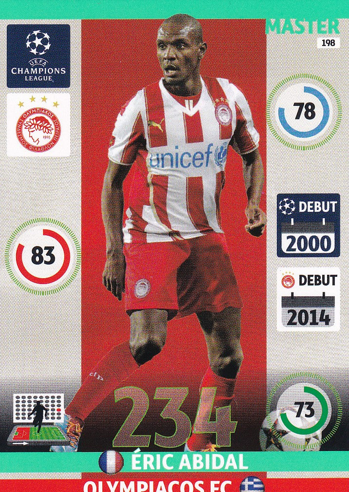 198. ERIC ABIDAL - OLYMPIAKOS - MASTER