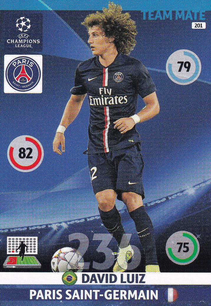 201. DAVID LUIZ - PARIS SAINT-GERMAIN