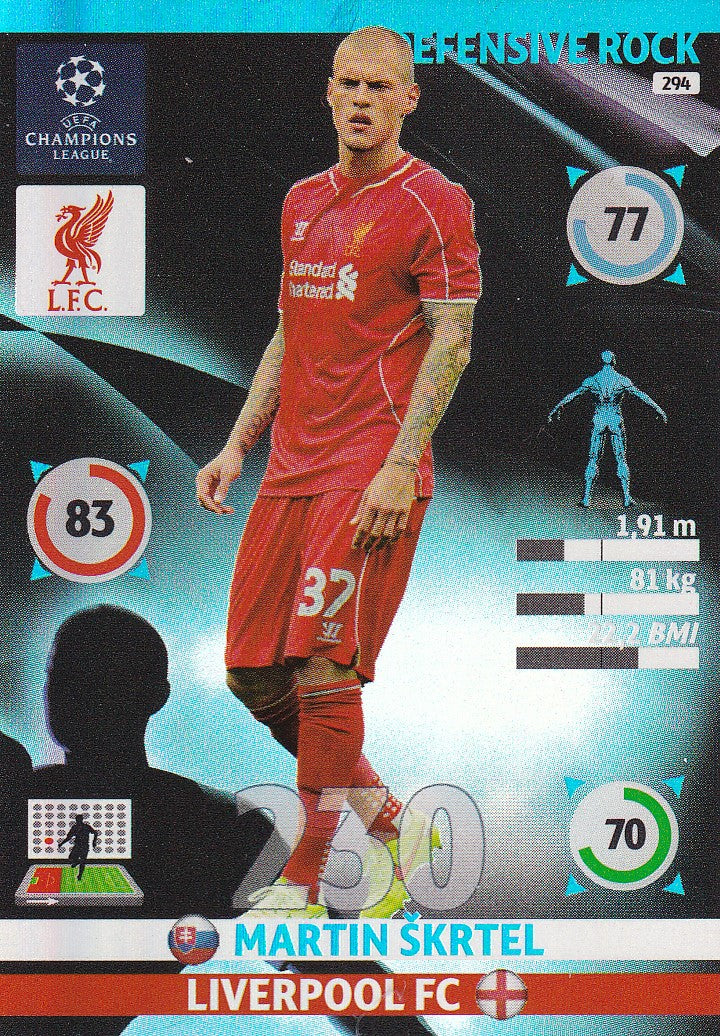 294. MARTIN SKRTL - LIVERPOOL - DEFENSIVE ROCK