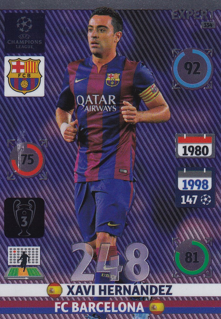 334. XAVI HERNANDEZ - BARCELONA - EXPERT