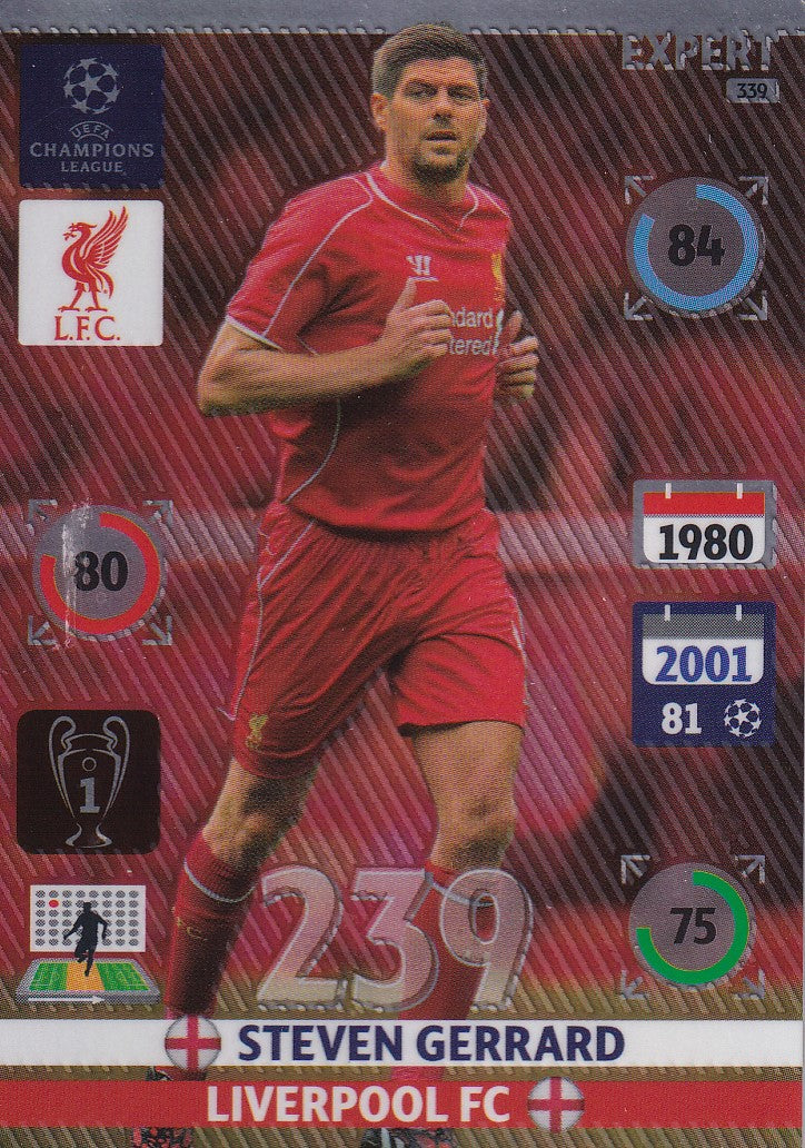 339. STEVEN GERRARD - LIVERPOOL - EXPERT