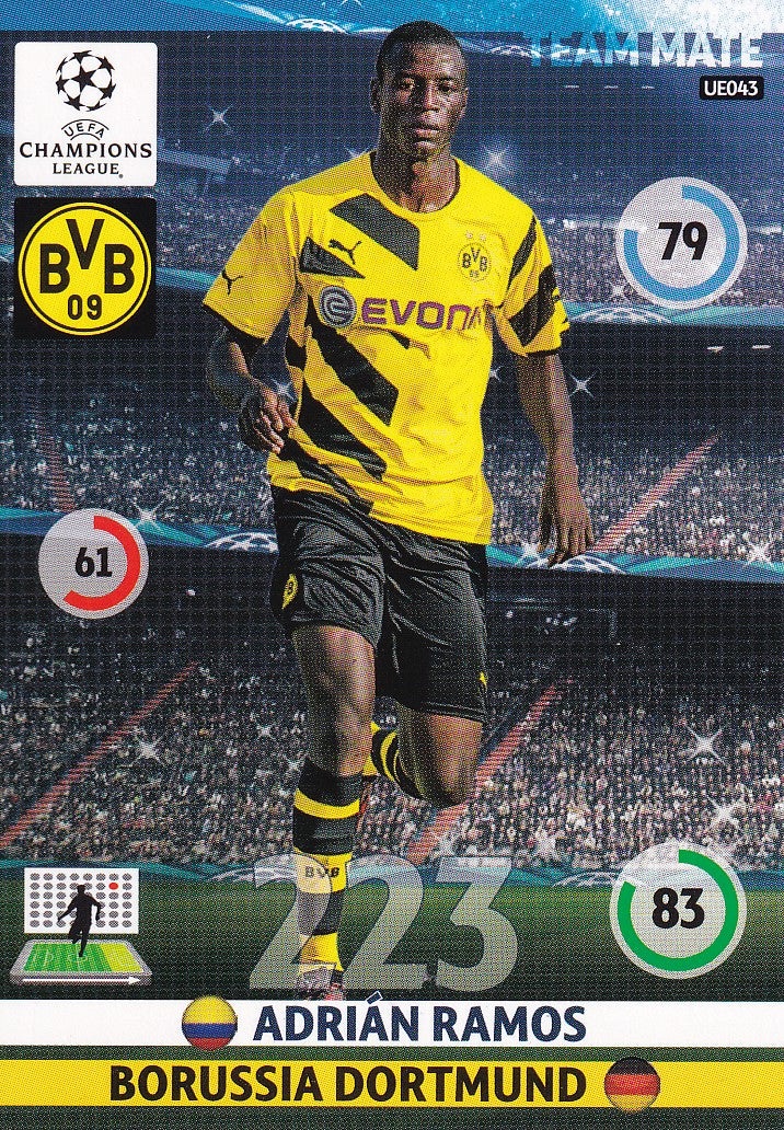 UE043. ADRIAN RAMOS - BORUSSIA DORTMUND