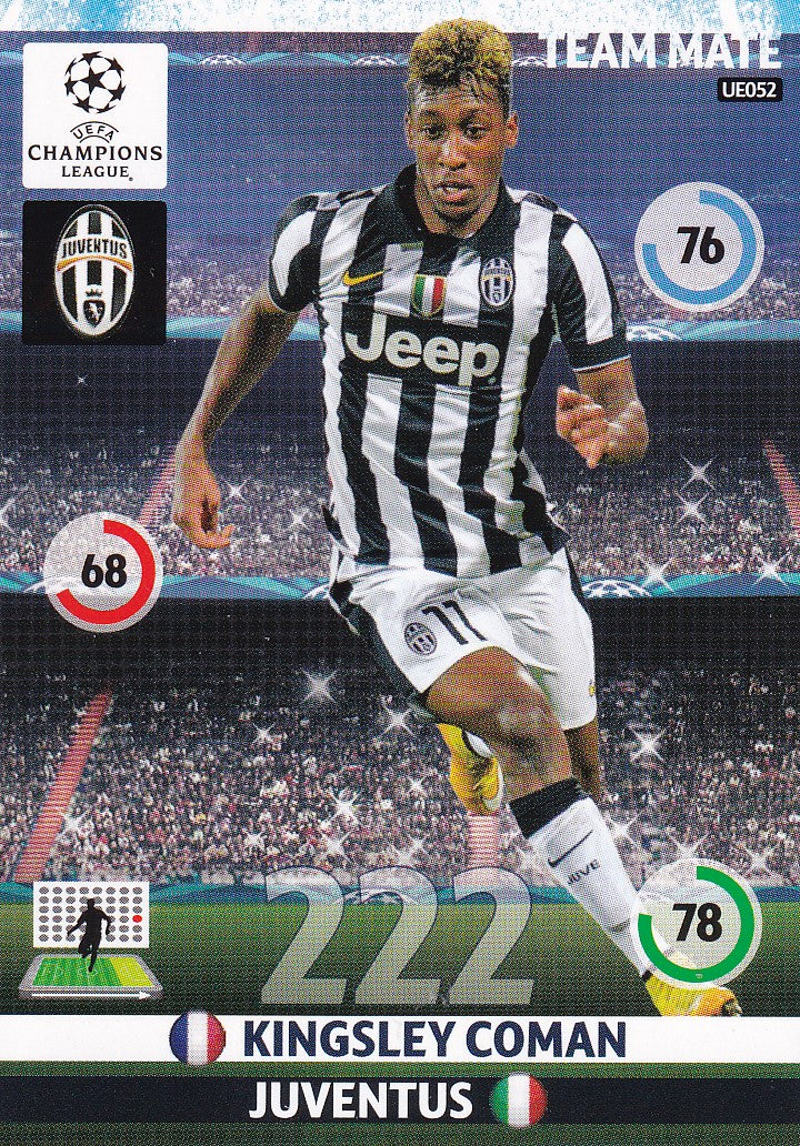 UE052. KINGSLEY COMAN - JUVENTUS