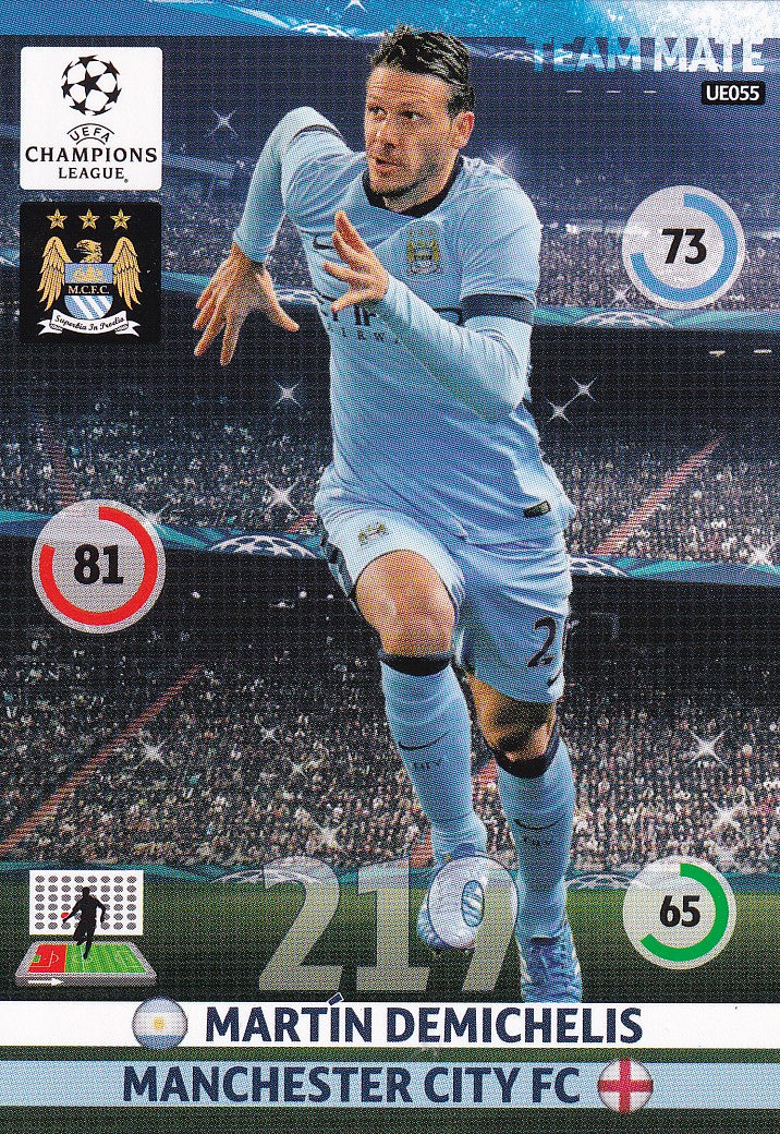 UE055. MARTIN DEMICHELIS - MANCHESTER CITY