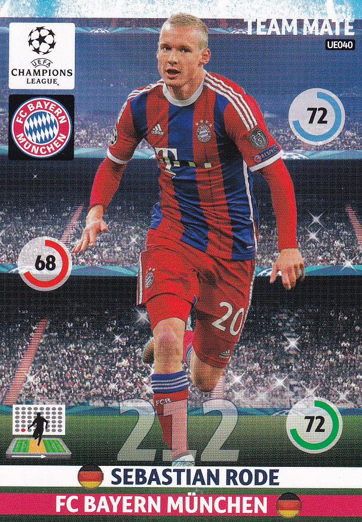UE040. SEBASTIAN RODE - BAYERN MUNCHEN