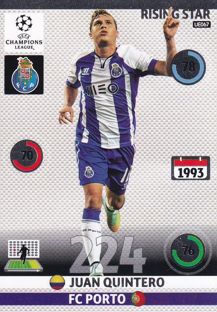 UE067. JUAN QUINTERO - FC PORTO - RISING STAR