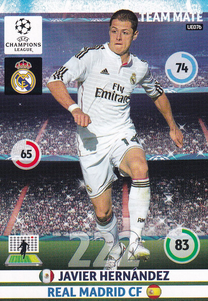 UE076. JAVIER HERNANDEZ - REAL MADRID