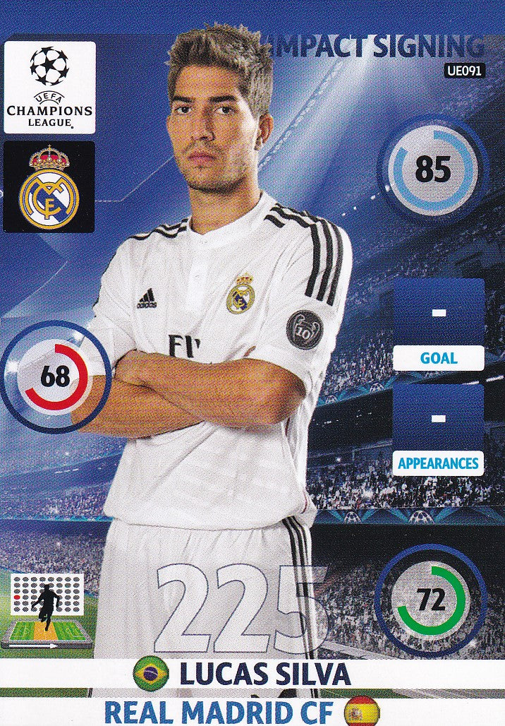 UE091. LUCAS SILVA - REAL MADRID - IMPACT SIGNING