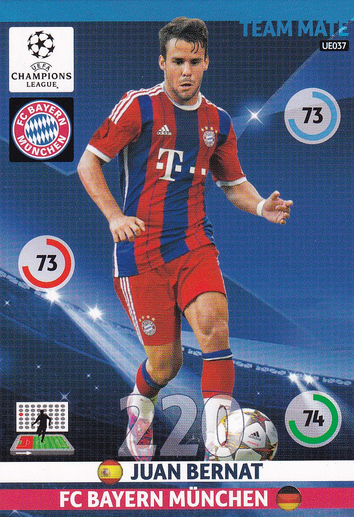 UE037. JUAN BERNAT - BAYERN MUNCHEN