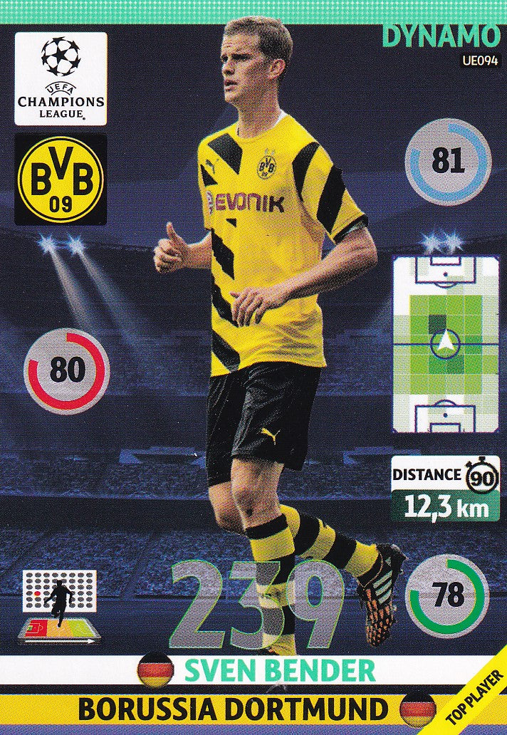 UE094. SVEN BENDER - BORUSSIA DORTMUND - DYNAMO