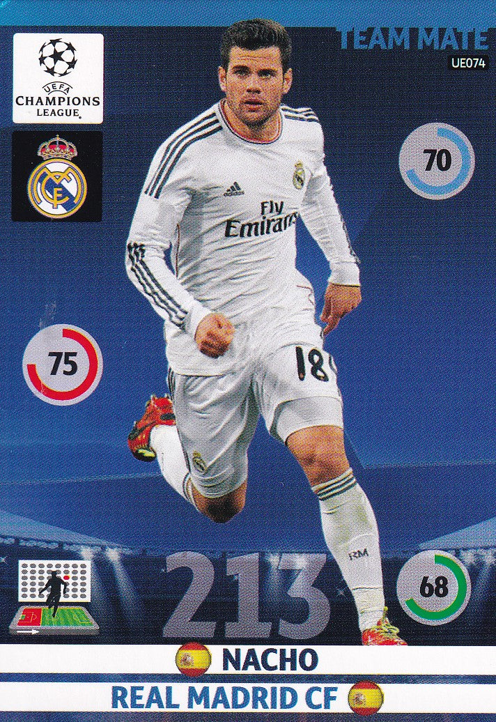 UE074. NACHO - REAL MADRID