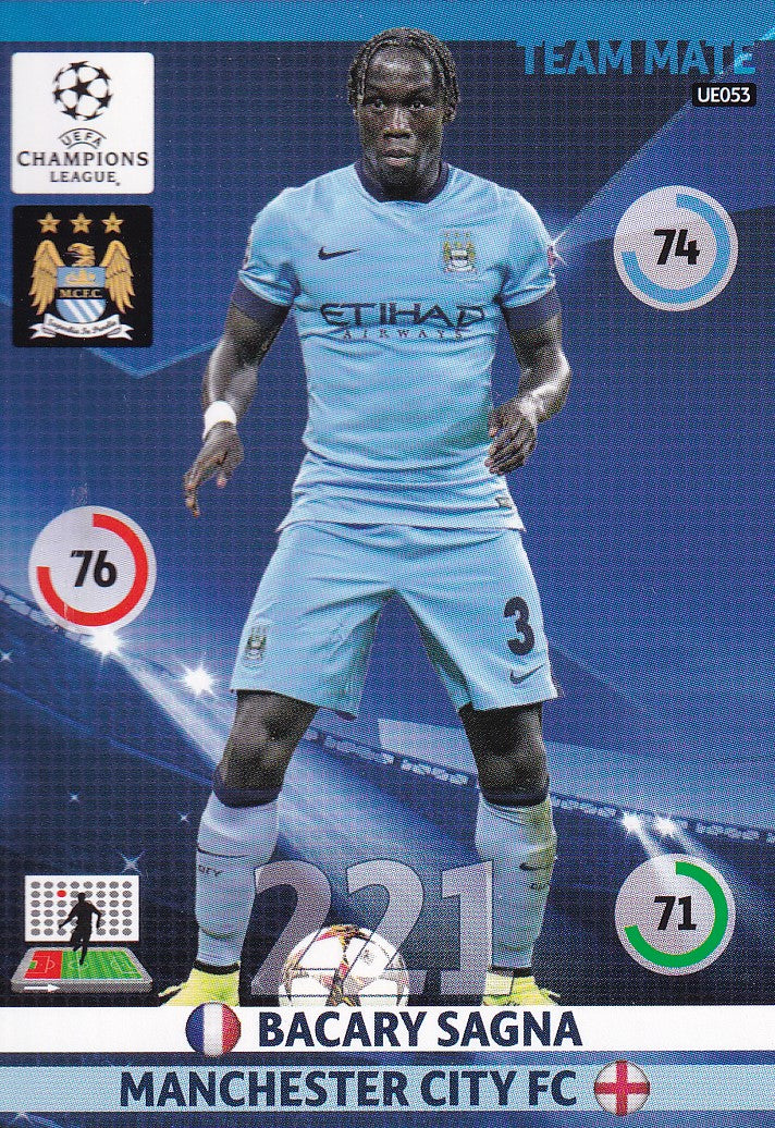 UE053. BACARY SAGNA - MANCHESTER CITY
