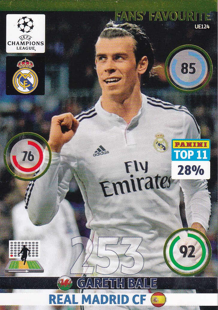 UE124. GARETH BALE - REAL MADRID - FANS FAVOURITE