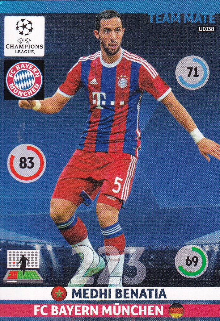 UE038. MEDHI BENATIA - BAYERN MUNCHEN