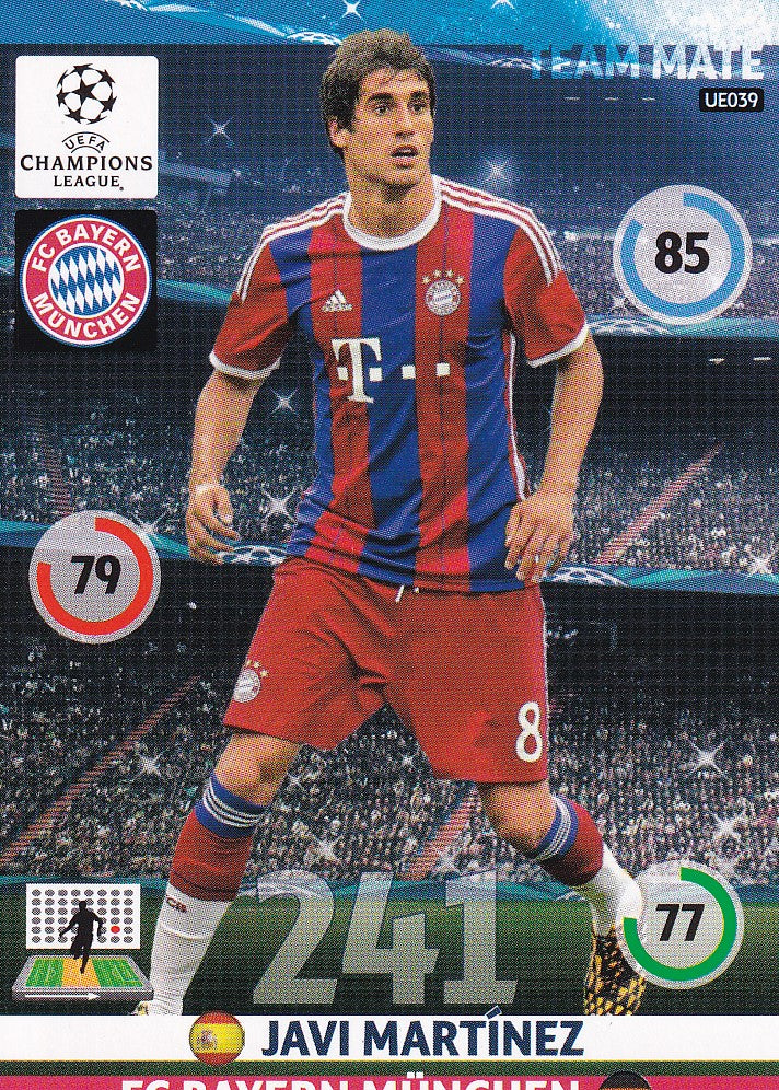UE039. JAVI MARTINEZ - BAYERN MUNCHEN