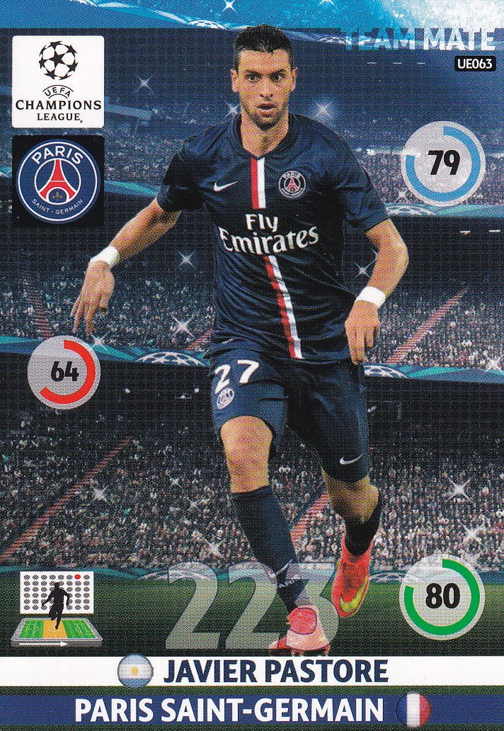 UE063. JAVIER PASTORE - PARIS SAINT-GERMAIN