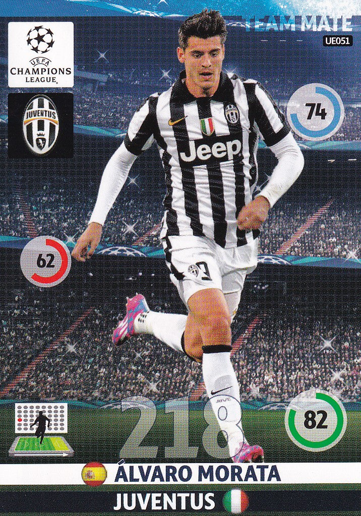 UE051. ALVARO MORATA - JUVENTUS