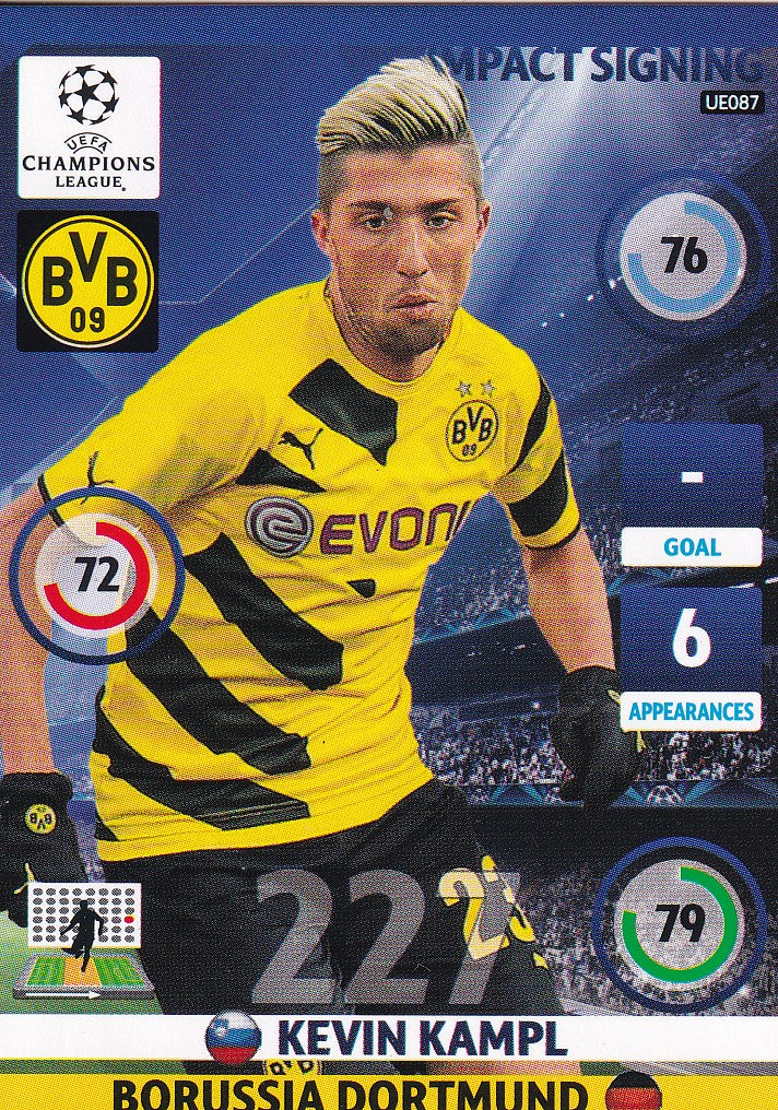 UE087. KEVIN KAMPL - BORUSSIA DORTMUND - IMPACT SIGNING