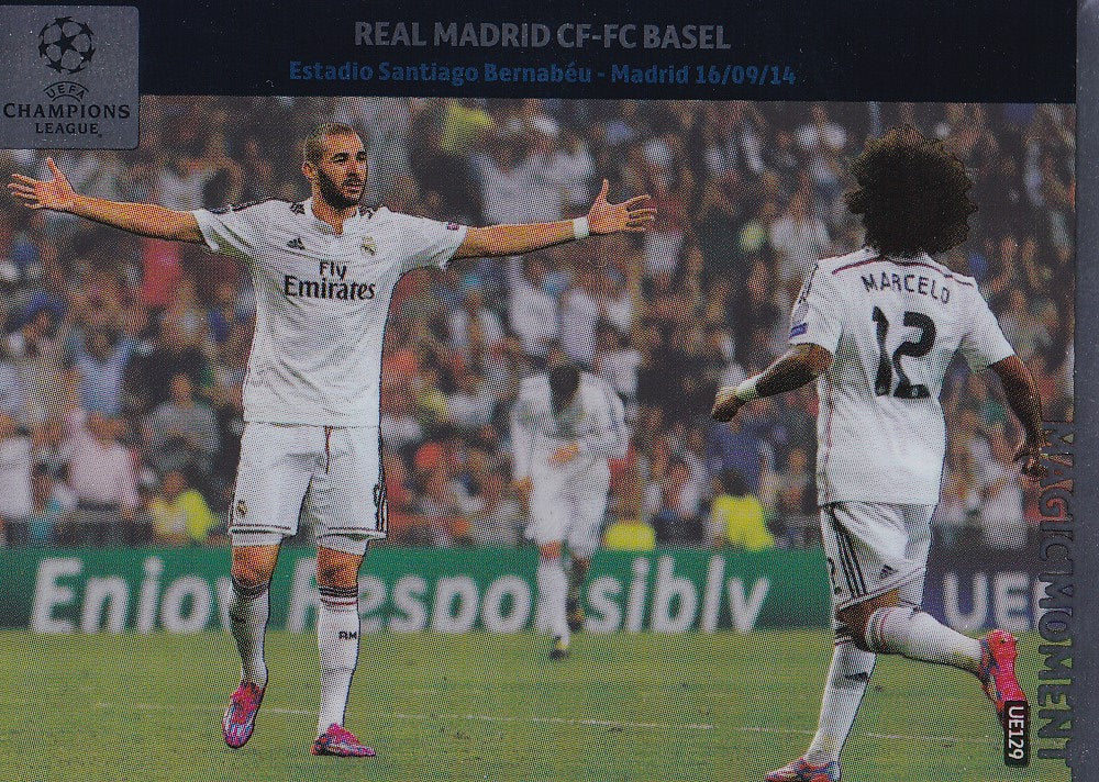 UE129. REAL MADRID CF-FC BASEL - MAGIC MOMENT