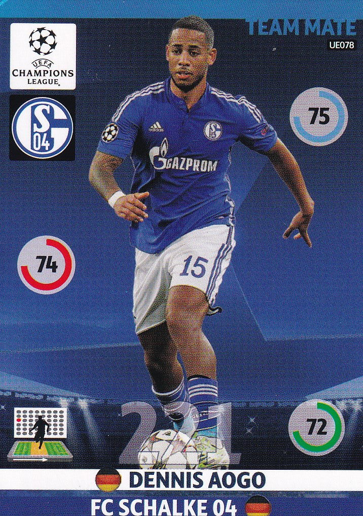UE078. DENNIS AOGO - SCHALKE 04