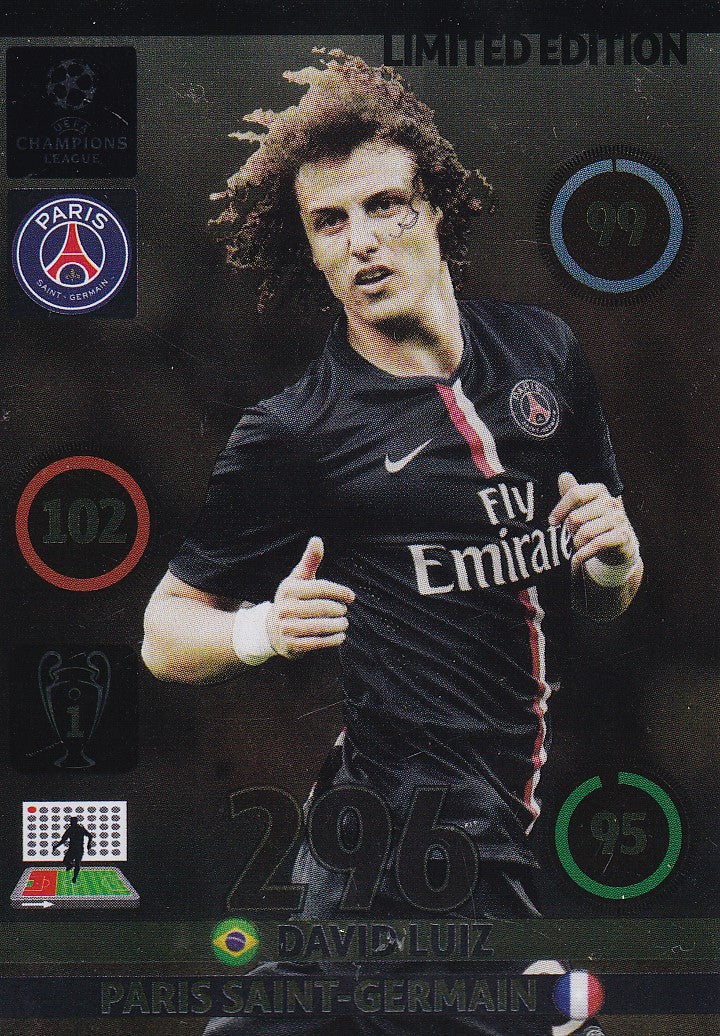 DAVID LUIZ - PARIS SAINT-GERMAIN - LIMITED EDITION