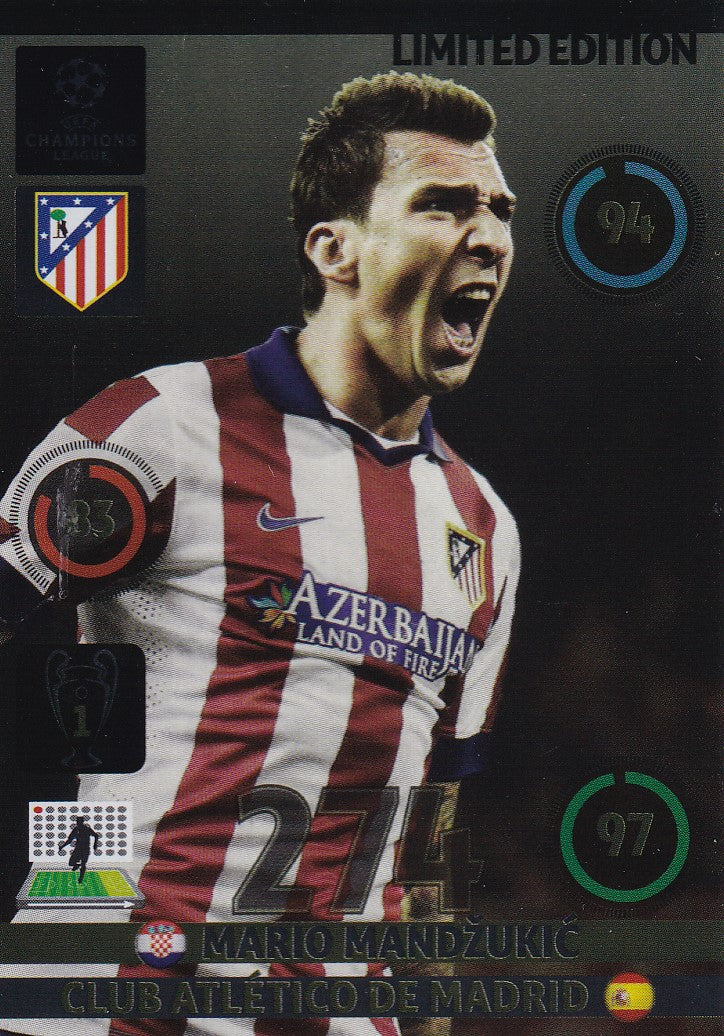 MARIO MANDZUKIC - ATLETICO MADRID - LIMITED EDITION