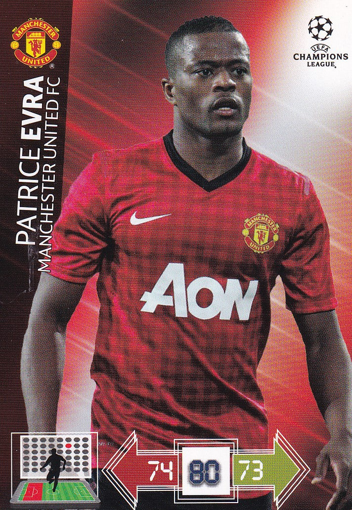 137. PATRICE EVRA - MANCHESTER UNITED