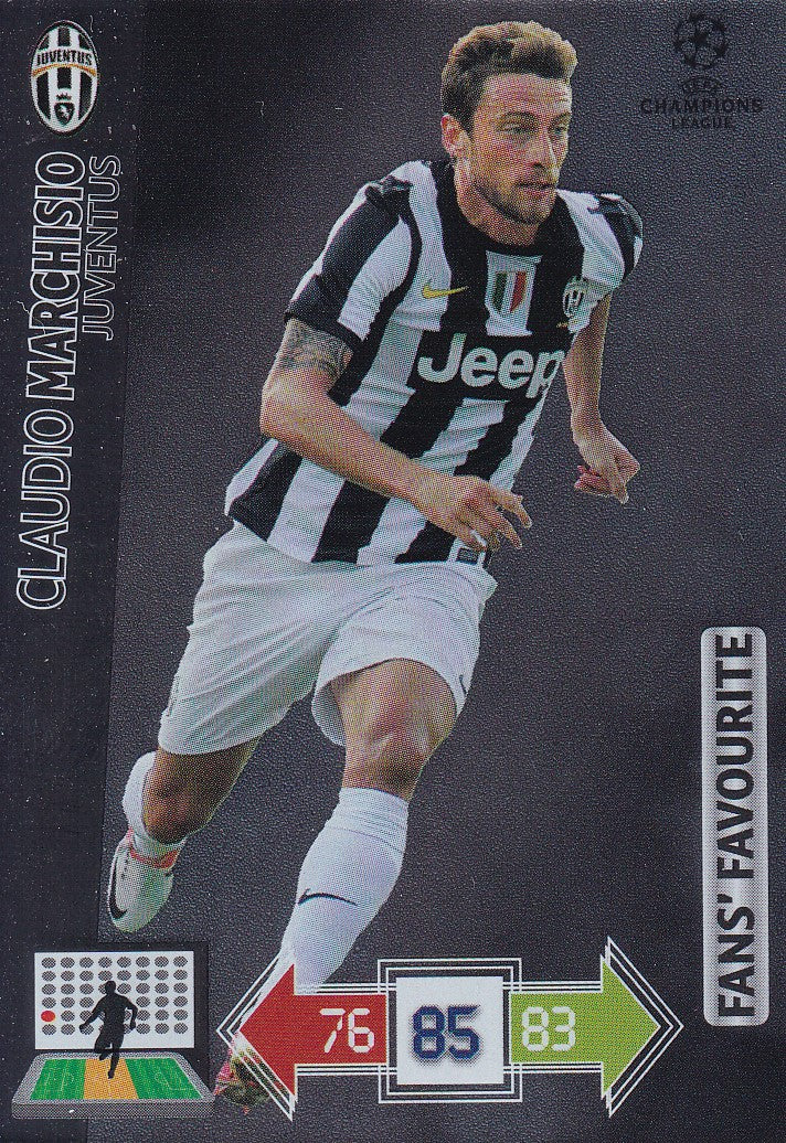 307. CLAUDIO MARCHISIO - JUVENTUS - FANS FAVOURITE