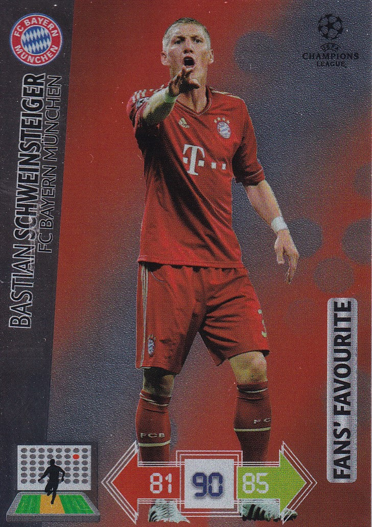 300. BASTIAN SCHWEINSTEIGER - FC BAYERN MÜNCHEN - FANS FAVOURITE