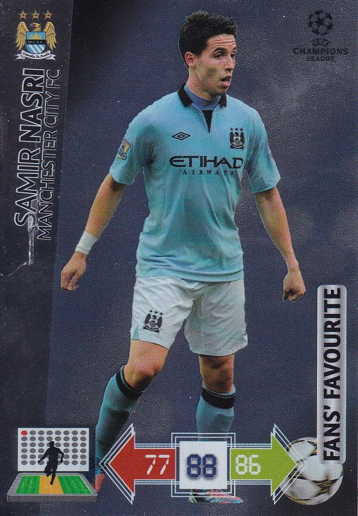 308. SAMIR NASRI - MANCHESTER CITY - FANS FAVOURITE