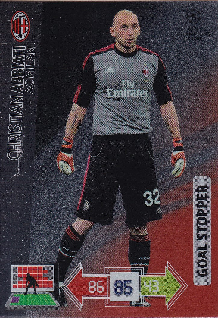 286. CHRISTIAN ABBIATI - AC MILAN - GOAL STOPPER
