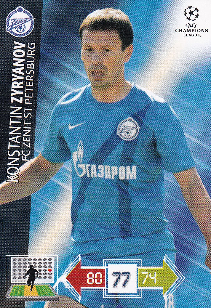 270. KONSTANTIN ZYRYANOV - FC ZENIT ST PETERSBURG