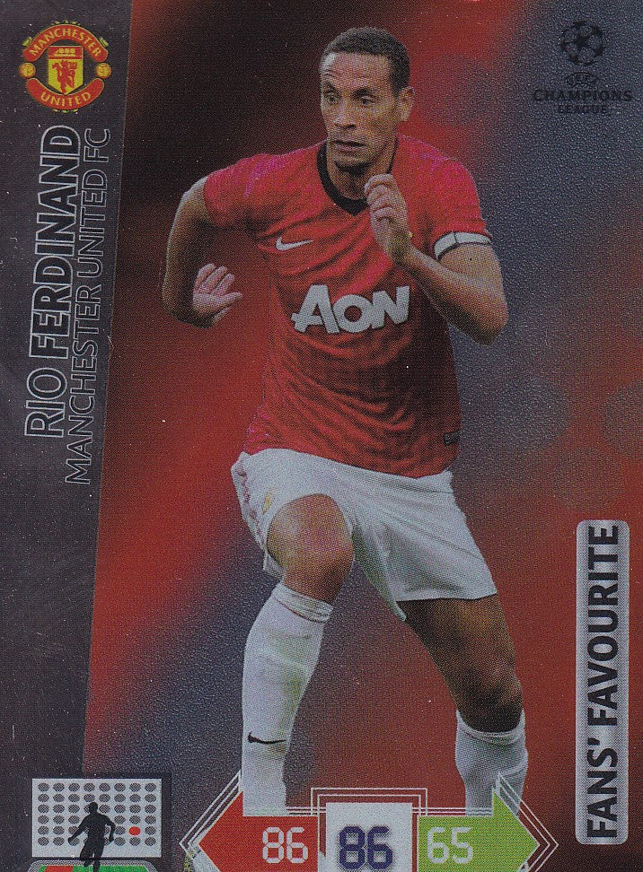 309. RIO FERDINAND - MANCHESTER UNITED - FANS FAVOURITE
