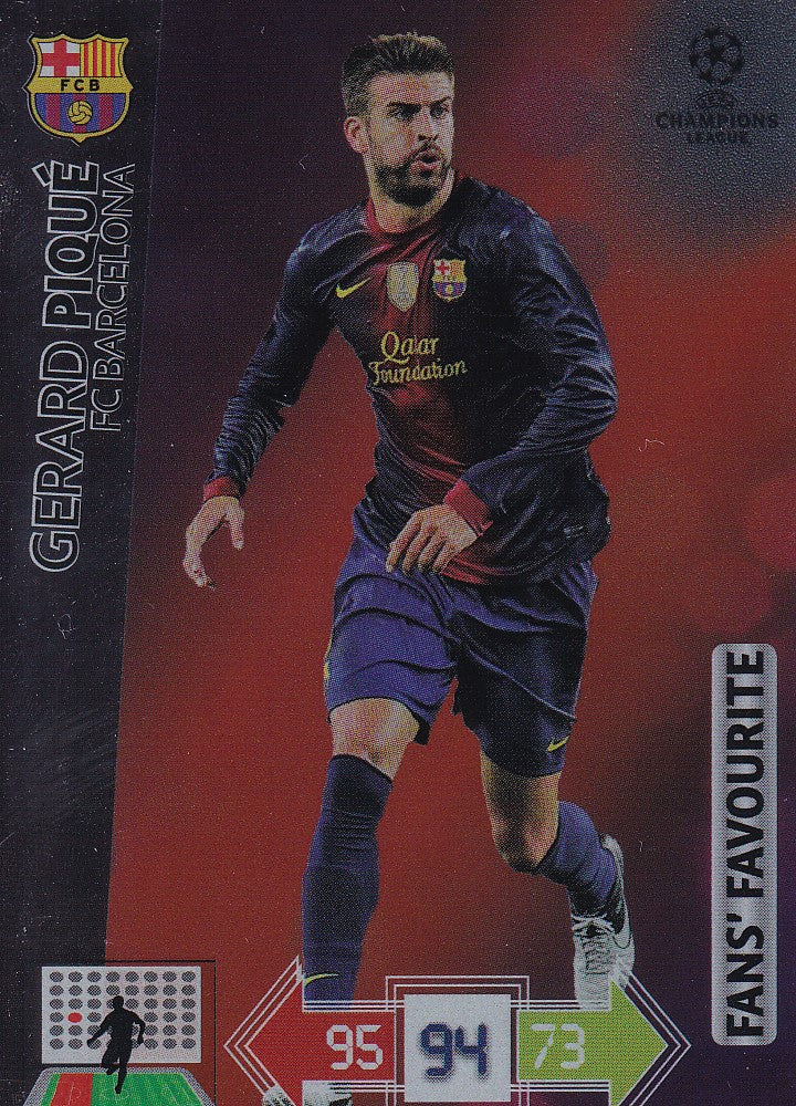 297. GERARD PIQUE - BARCELONA - FANS FAVOURITE