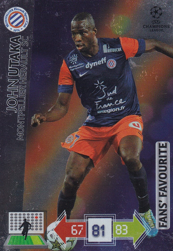 313. JOHN UTAKA - MONTPELLIER HERAULT - FANS FAVOURITE