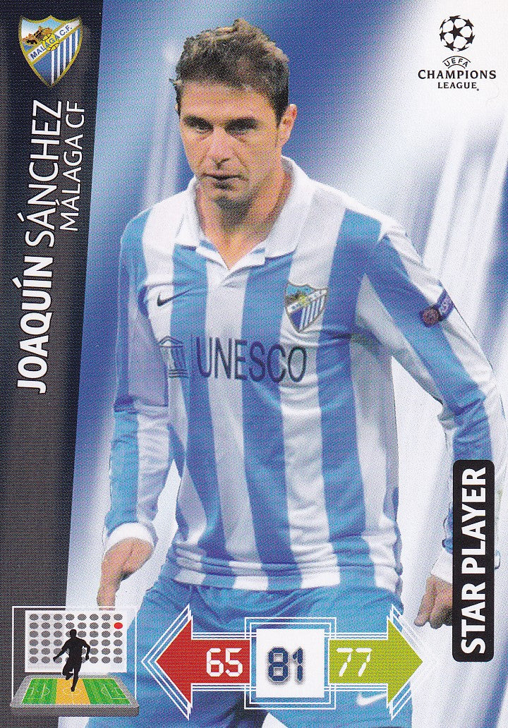 EX-058. JOAQUIN SANCHEZ - MALAGA - STAR PLAYER