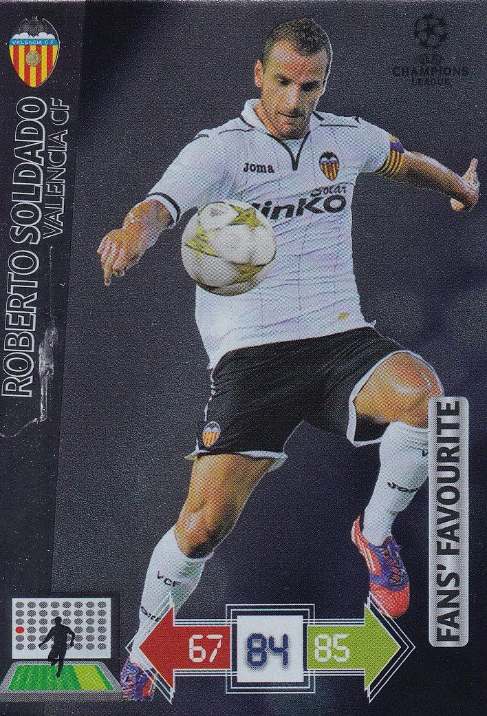 324. ROBERTO SOLDADO - VALENCIA - FANS FAVOURITE