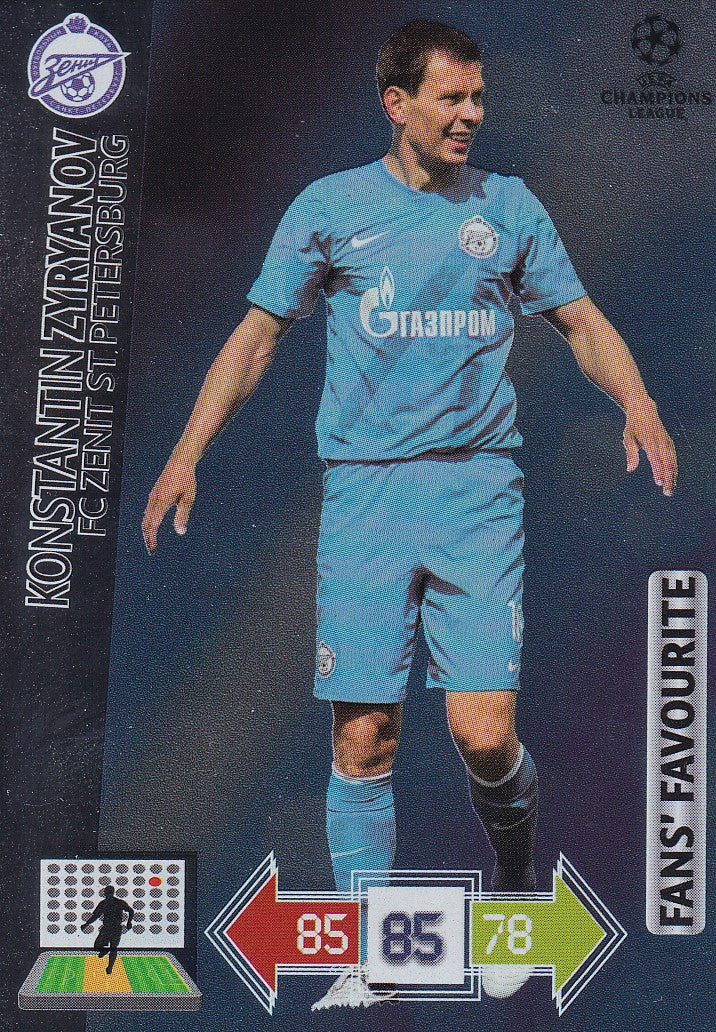 325. KONSTANTIN ZYRYANOV - FC ZENIT ST PETERSBURG - FANS FAVOURITE