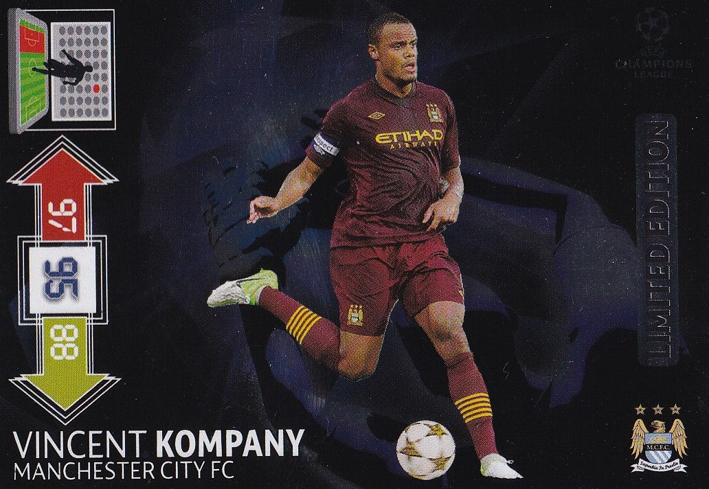 LE - VINCENT KOMPANY - MANCHESTER CITY - LIMITED EDITION